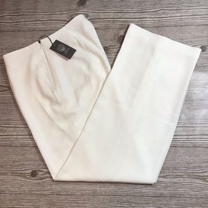 Vince Camuto White Trouser Leg Pants SZ 8 NWT
